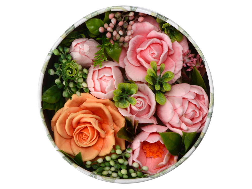 Мыло ручной работы «Цветы»