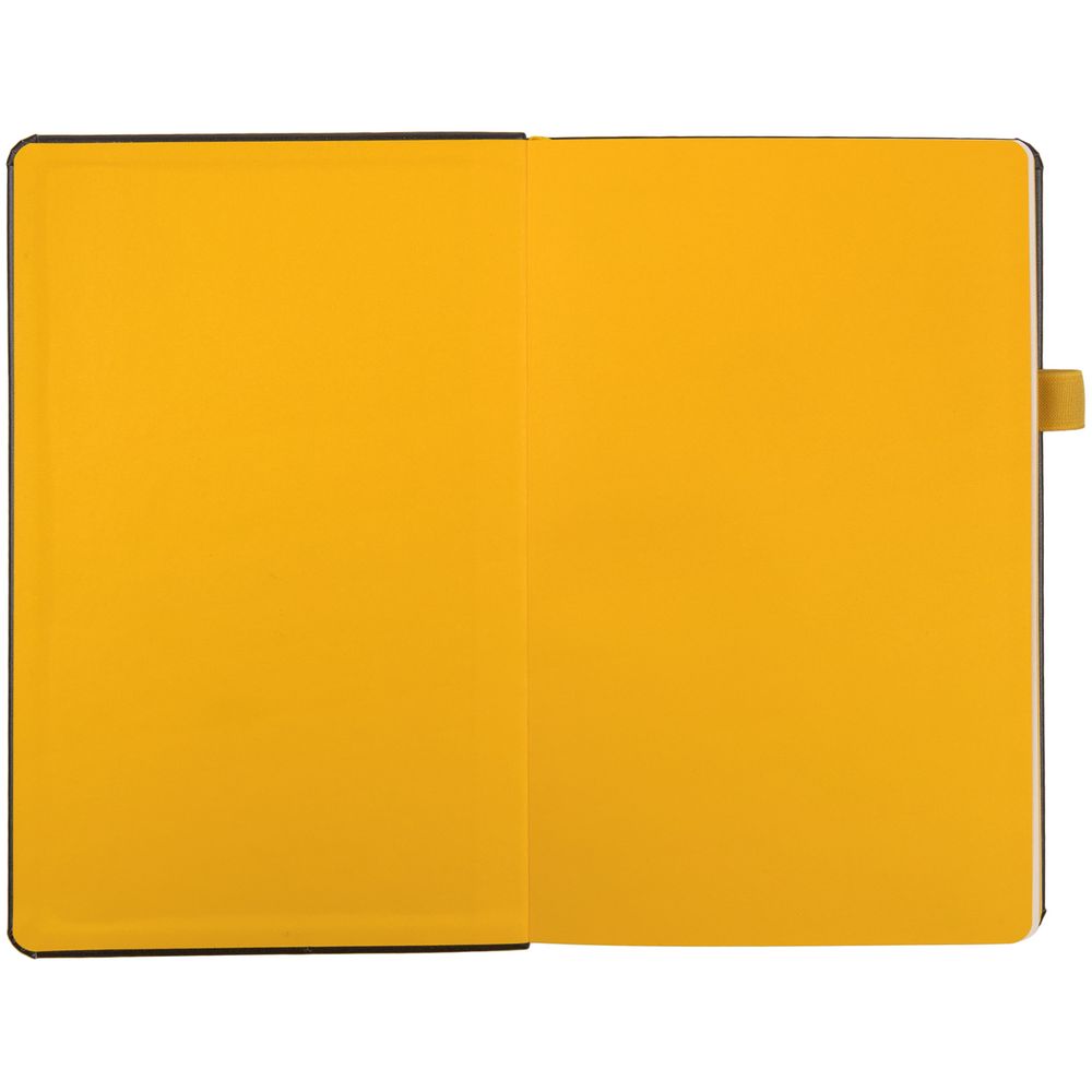 Ежедневник Ton, недатированный, черный с зеленым