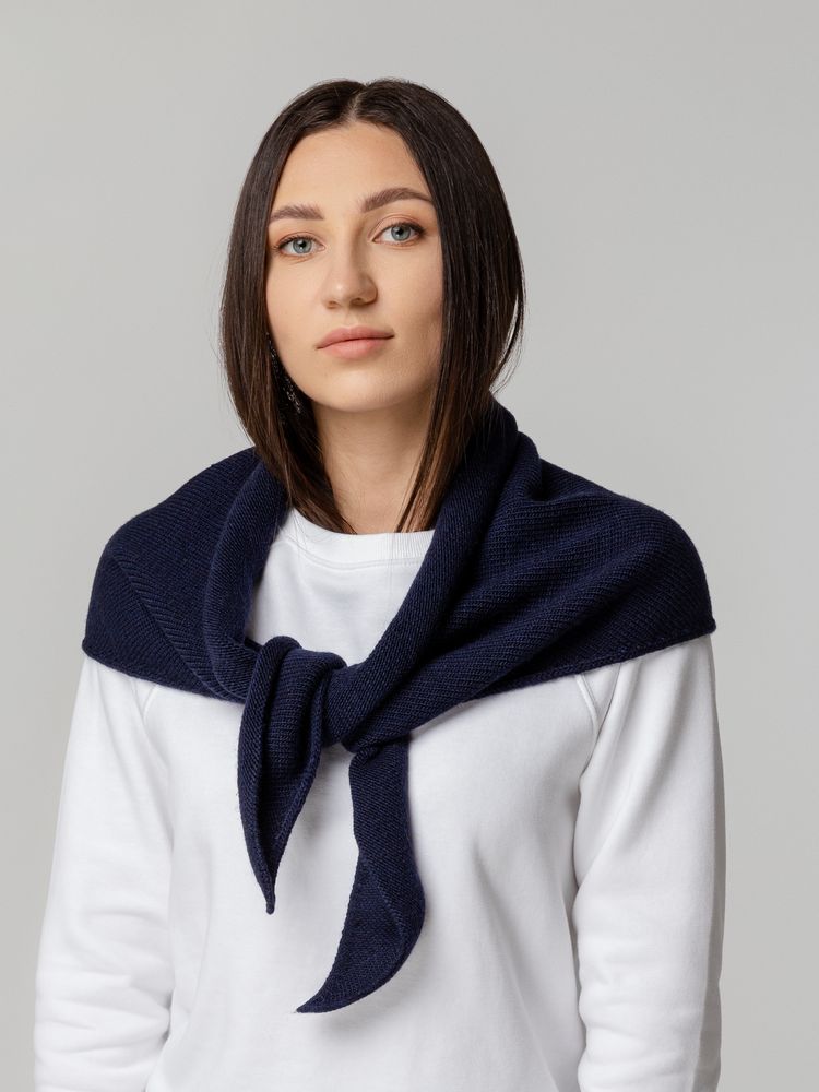 Косынка Dalia, темно-коричневая