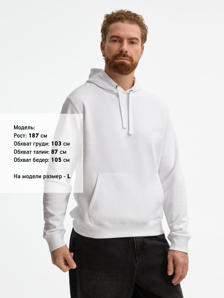 Толстовка унисекс Spencer, черный меланж