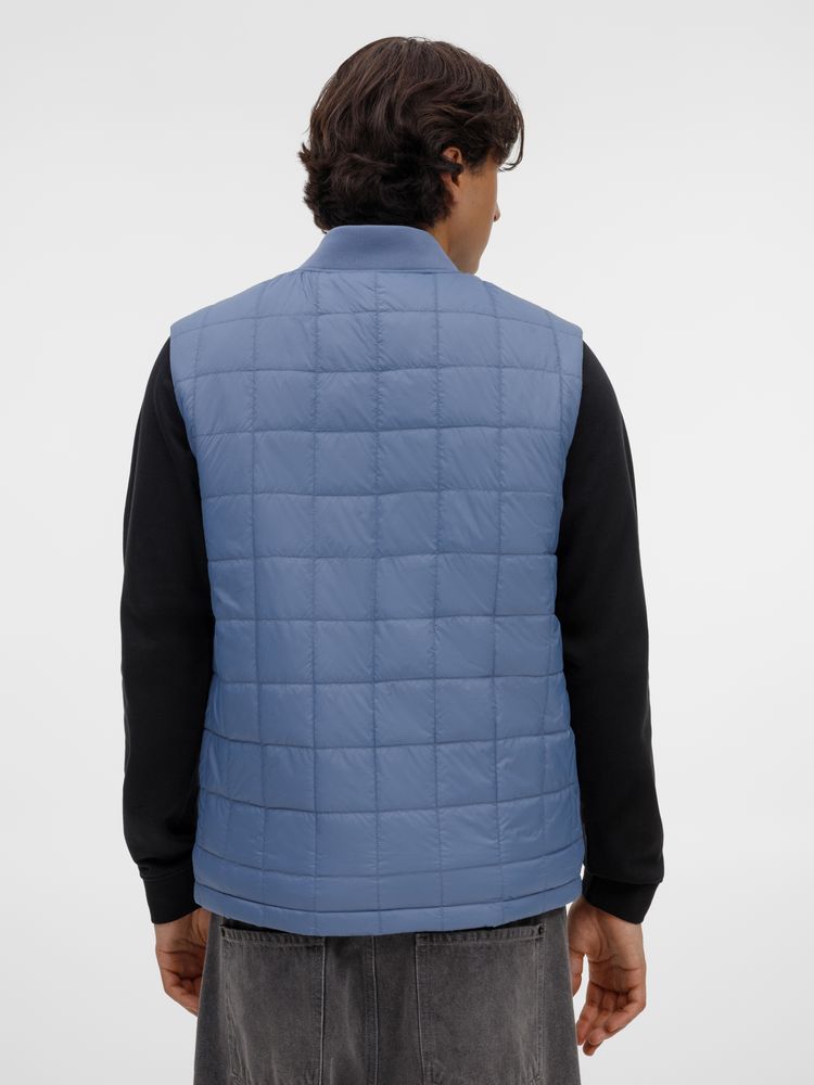 Жилет унисекс Warmbridge, синий (джинс)