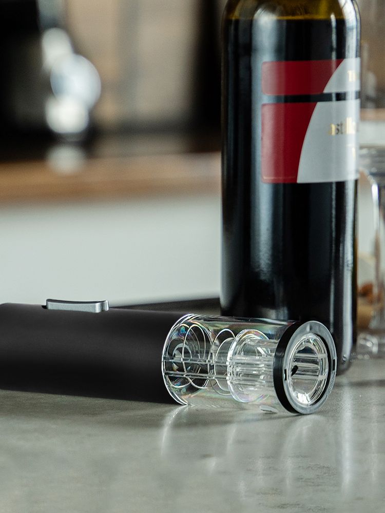Винный набор Wine Diesel, серебристый