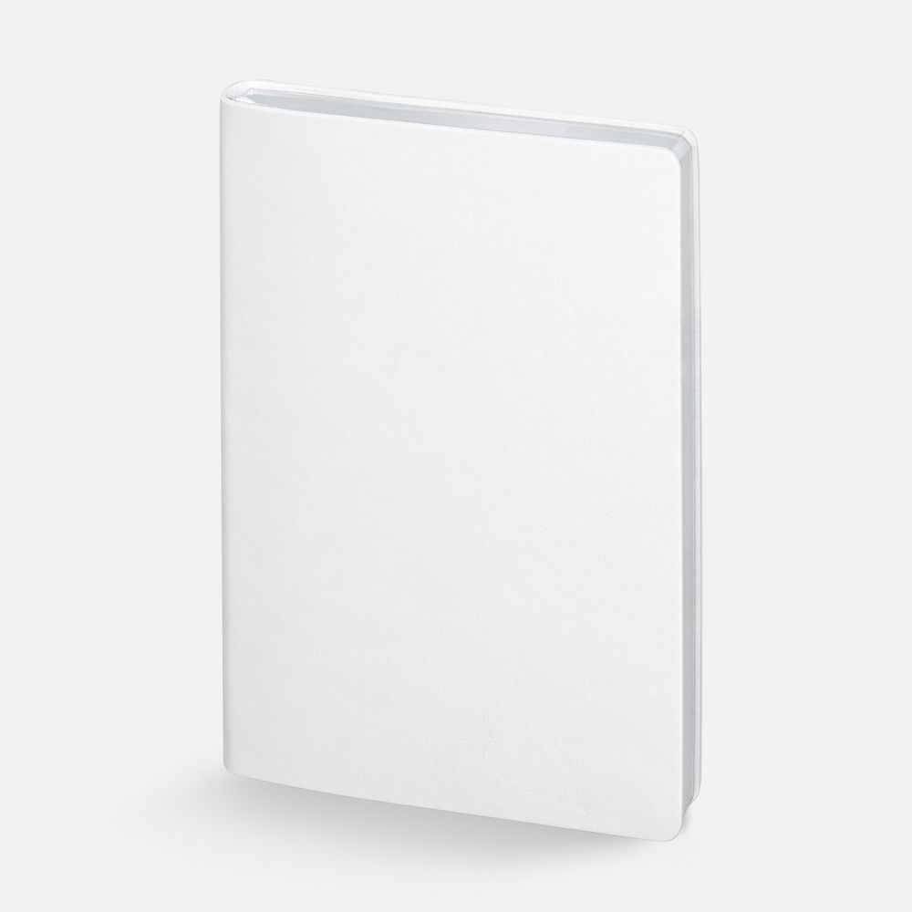 Ежедневник Nebraska Flex, недатированный, белый с серебристым