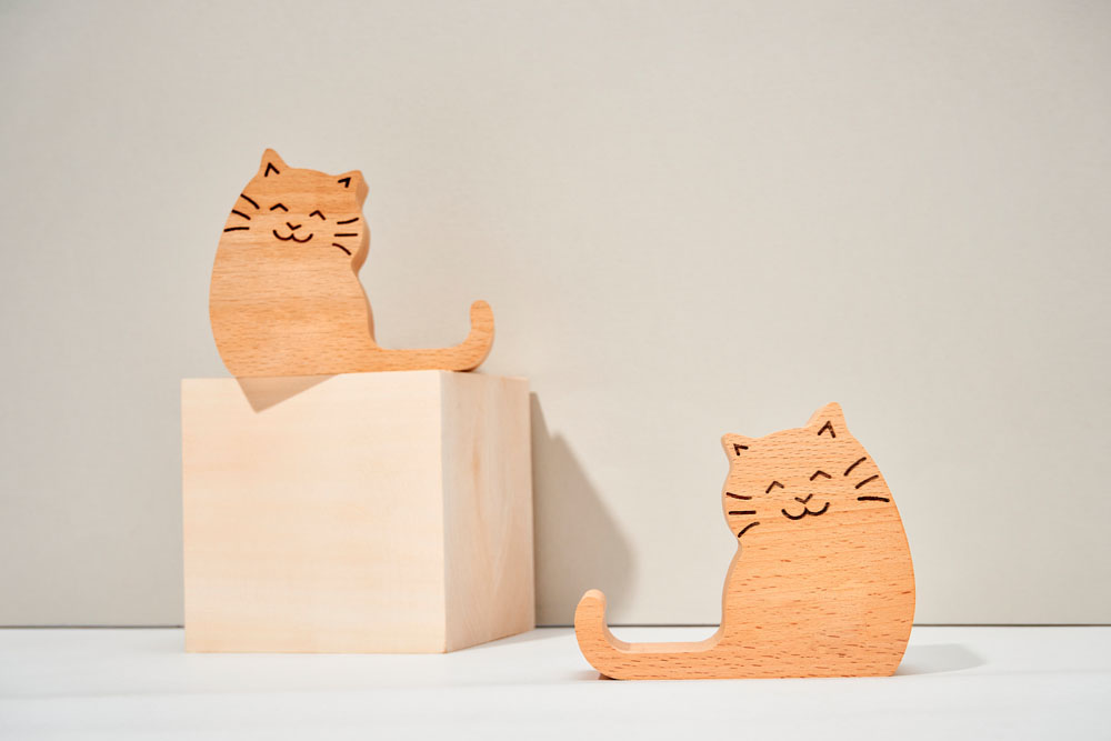 Котик подставка
