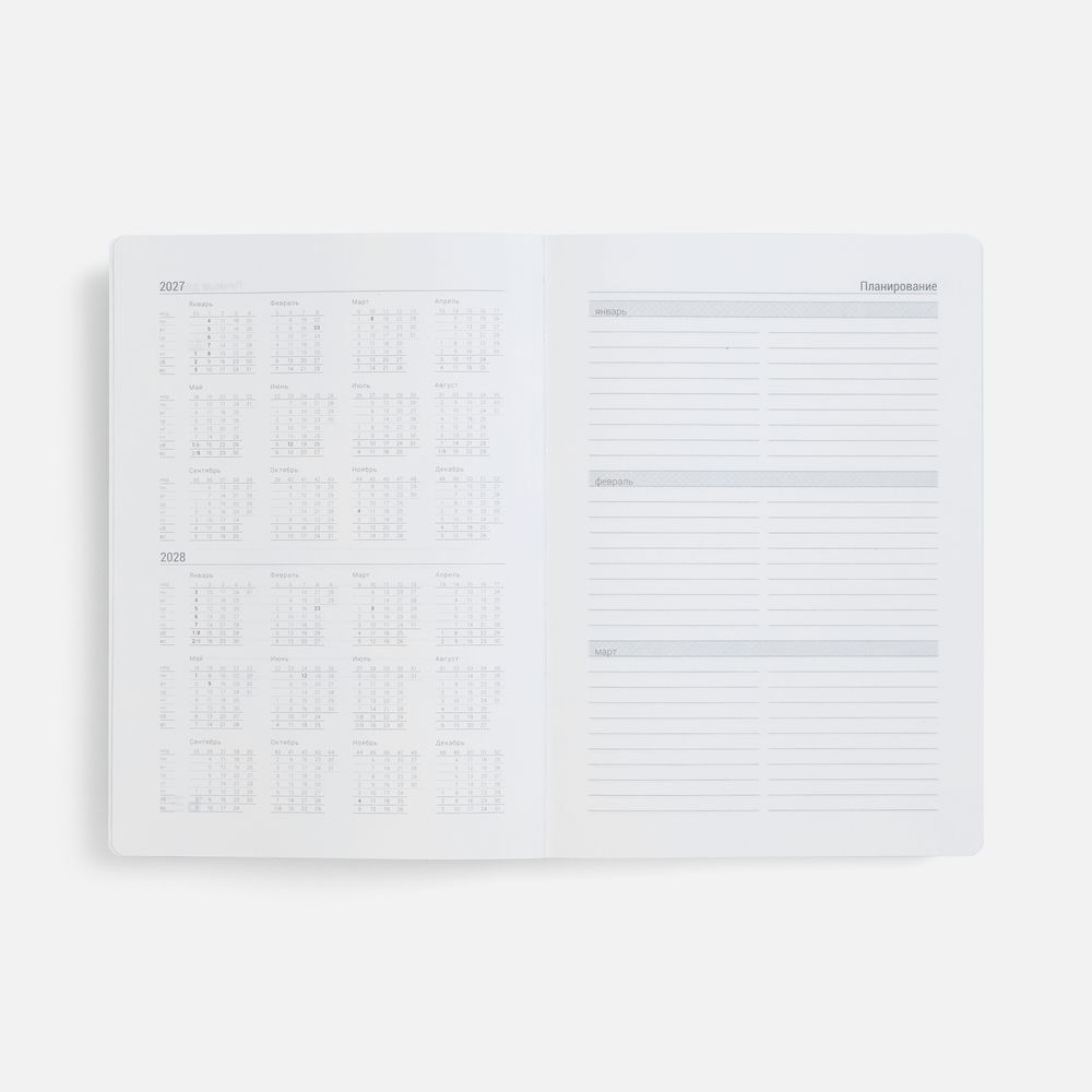 Ежедневник Basis, датированный, черный