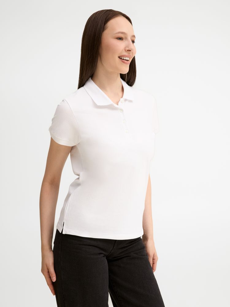 Рубашка поло женская People 210, ярко-синяя (royal)