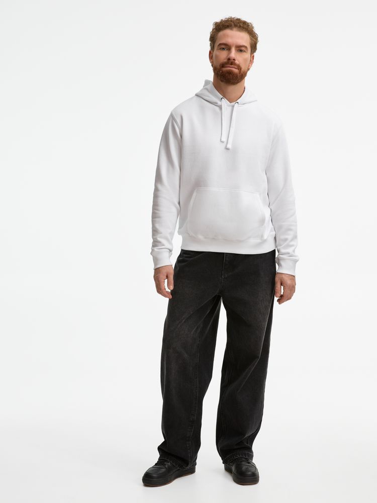 Толстовка унисекс Spencer, черный меланж