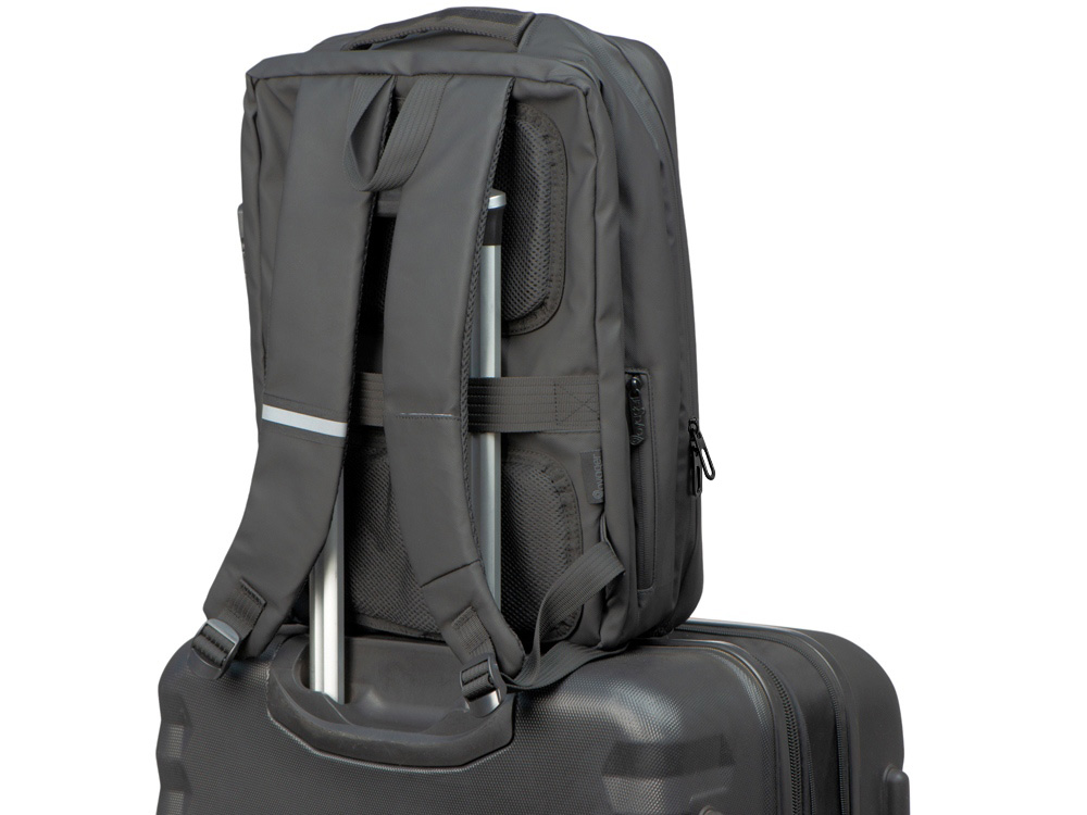 Антикражный рюкзак Sheller для ноутбука 17.3"  с пластиковой поверхностью