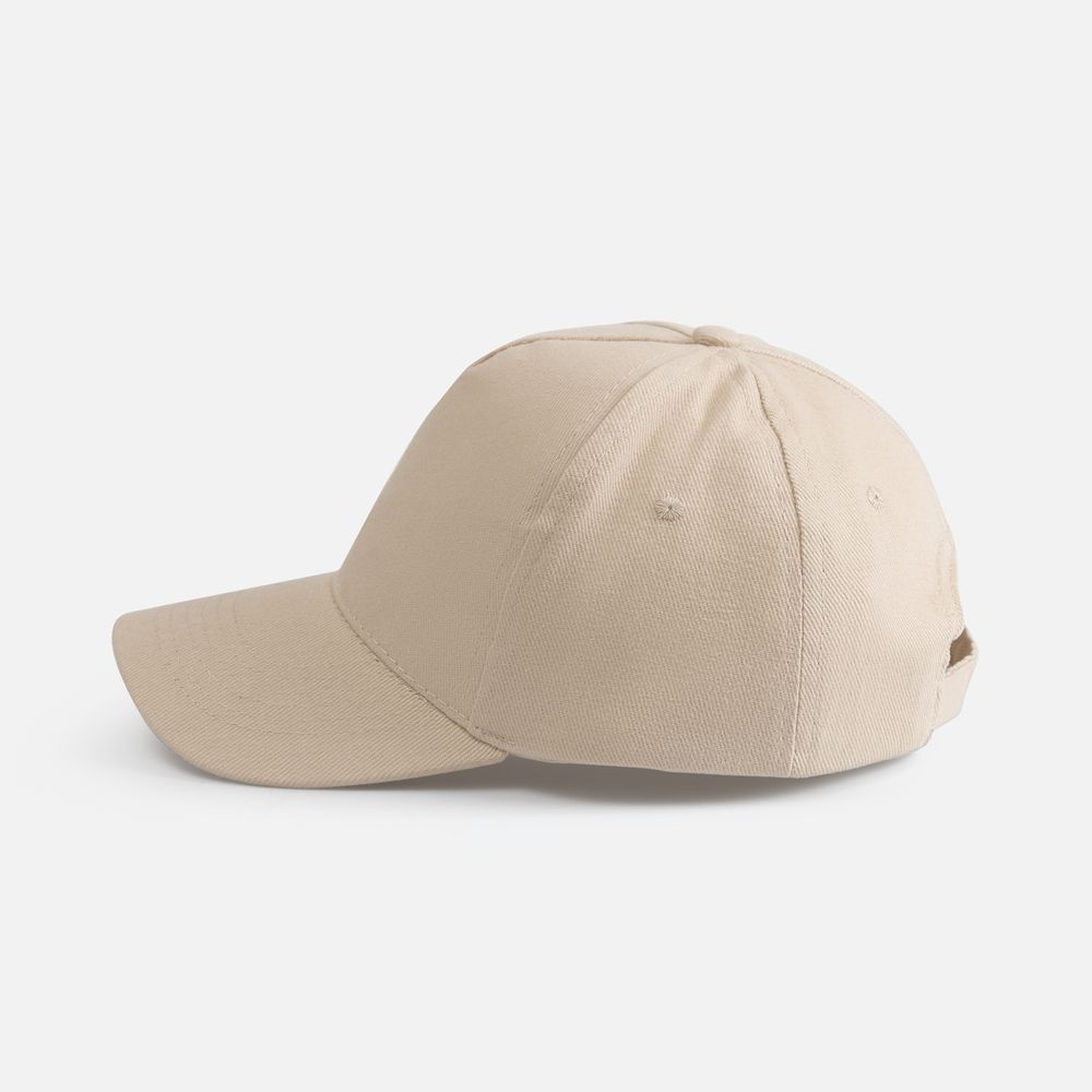 Бейсболка Long Beach, белая с темно-синим