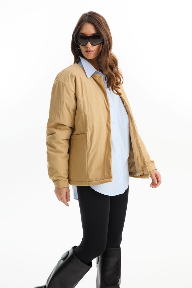 Куртка унисекс Veter, молочно-белая