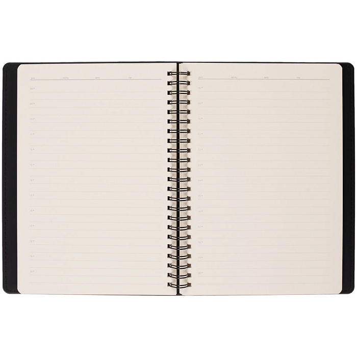 Ежедневник Spring Urban, недатированный, черный