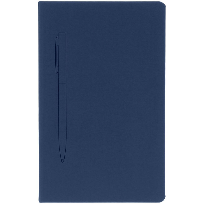 Ежедневник Magnet Shall, недатированный, синий